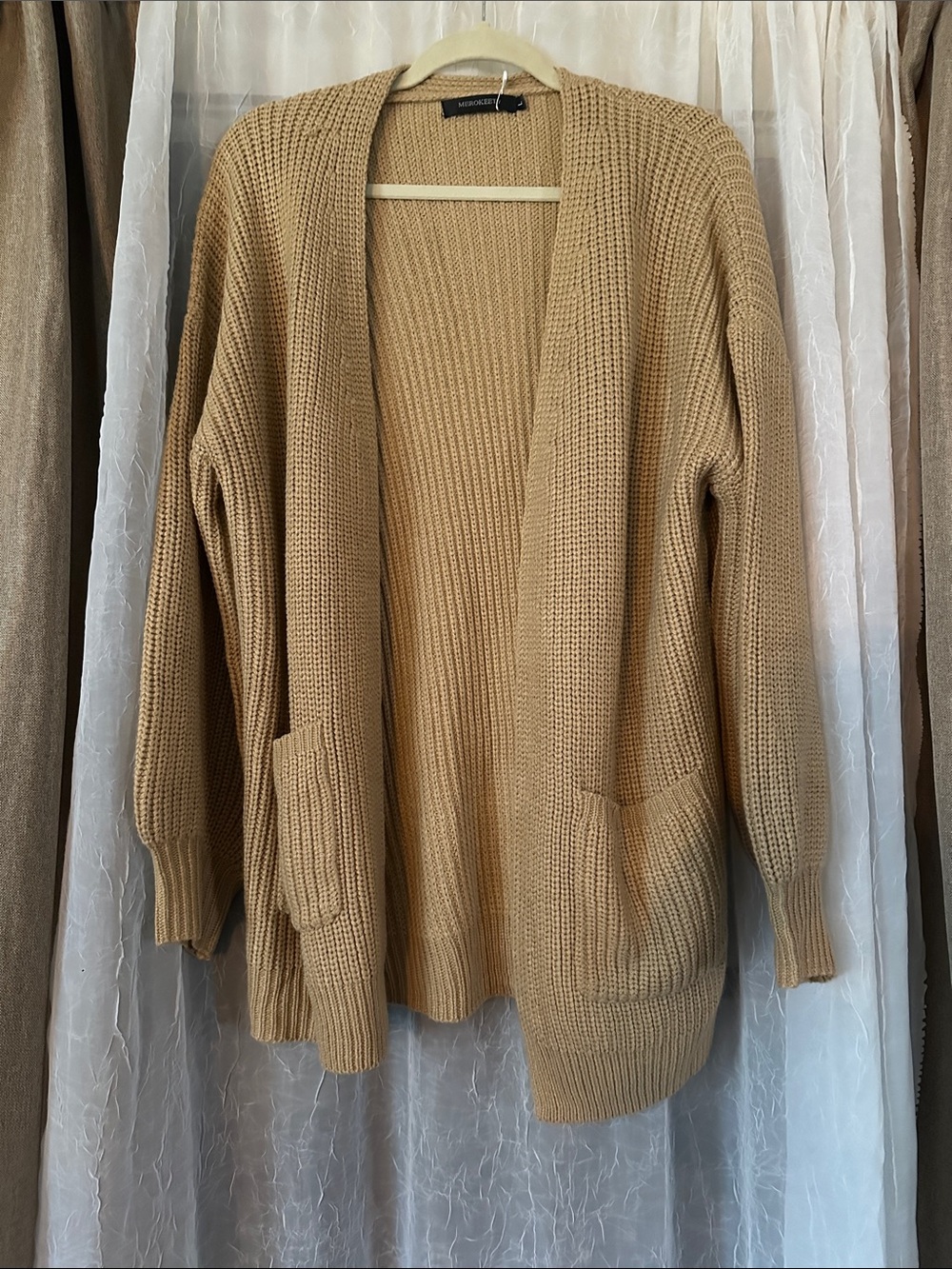 MEROKEETY classic knit cardigan/shrug